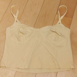 Forever21 Corset cropped bra top sz. M **3 for $25**